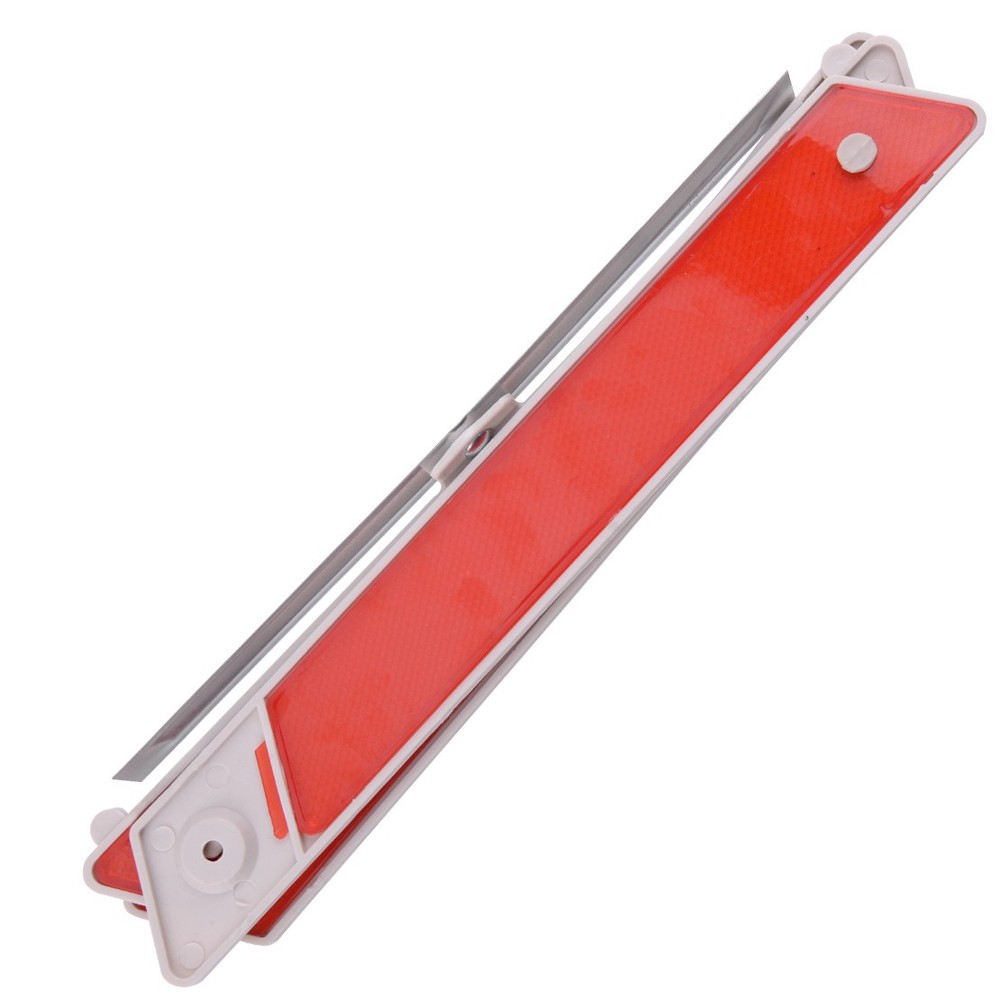 Car Emergency Breakdown Reflective Warning Triangle Frame Red Foldable Safety Yd