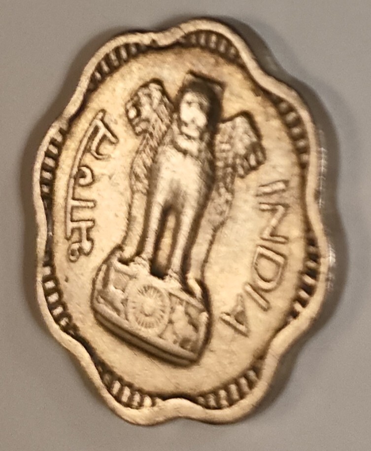 India Republic 1962 10 Paise