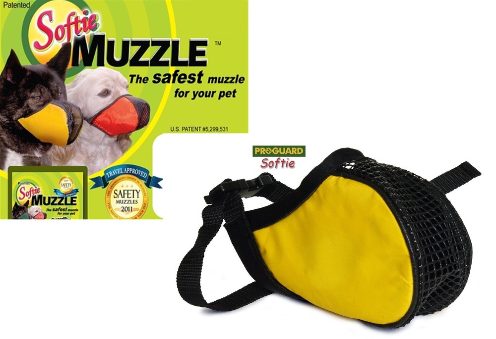 ProGuard SOFTIE DOG MUZZLE Mesh Quick-Fit Adjustable Safer Comfortable*U PICK