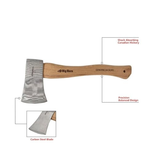 15142 21 Oz Hatchet Axe with Hickory Handle