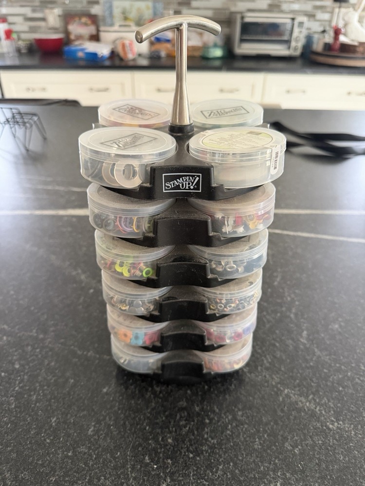 Stamping' Up Rotating Storage - All Materials Included!