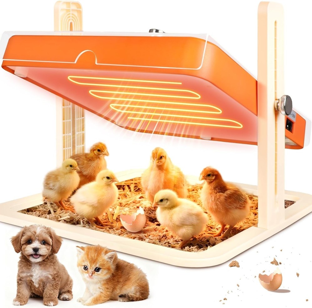 Adjustable Chicken Brooder Heating Plate for Optimal Chick Growth - -Compliant