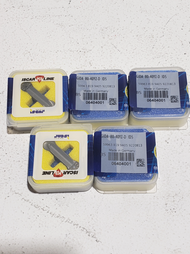 (5 Pack) Iscar 8040GIDA YZ Grade ID5, 8mm Cutting Width