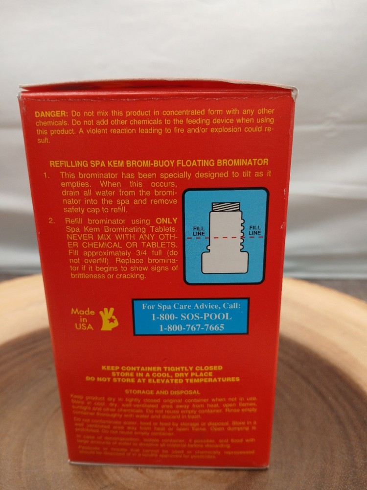 Spa Kem Refillable Floating Brominator