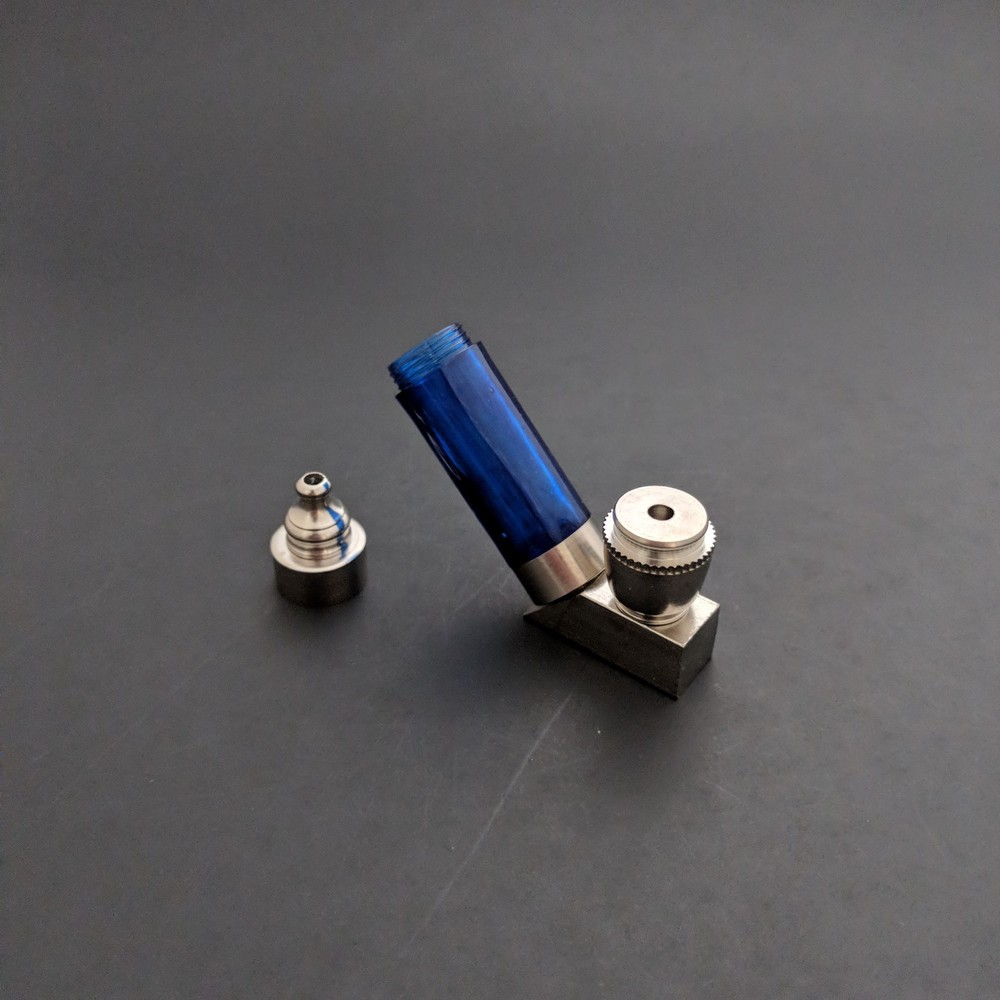 1 Metal pipe (chamber)