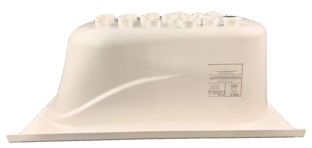 RV Bath Tub 32" x 24" White Left Drain Trailer Camper Wash Bath Room Shower