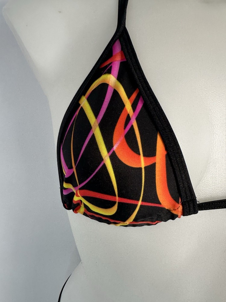 Exotic Dancer Tri Top And Thong Set