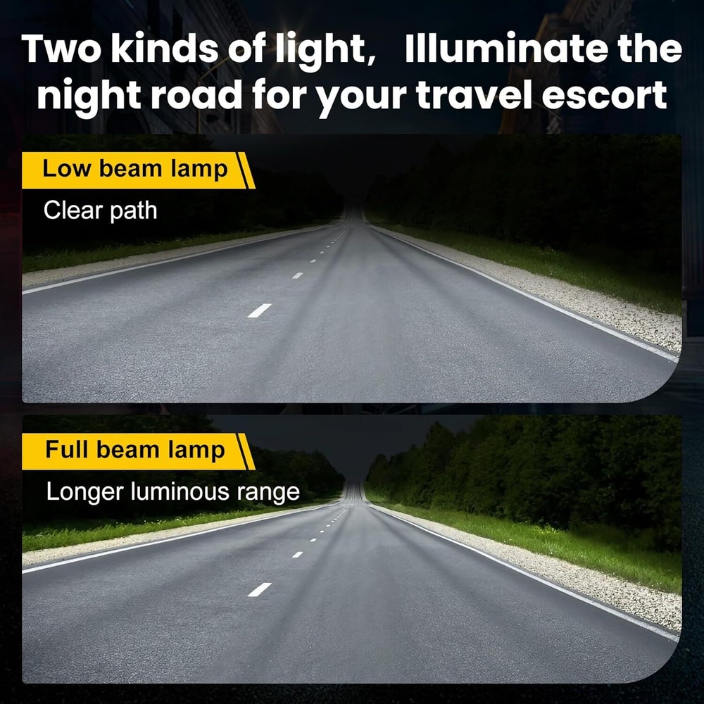 D5S LED Headlight Bulbs Hi-Lo for 2016-2018 Chevy Silverado 1500 Replace HID