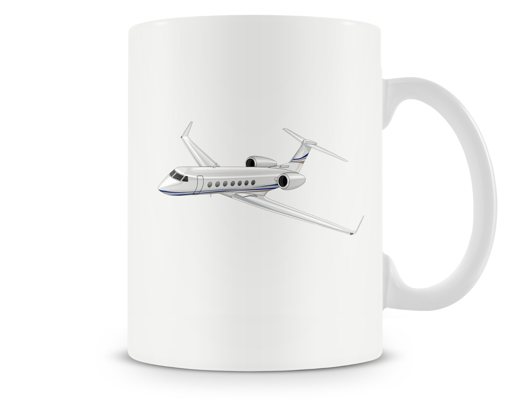 Gulfstream GV Ceramic Coffee Mug - 15oz.