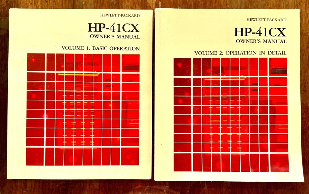 HP-41CV Calculator TESTED WORKING Time Module Securities Pac Manual Box