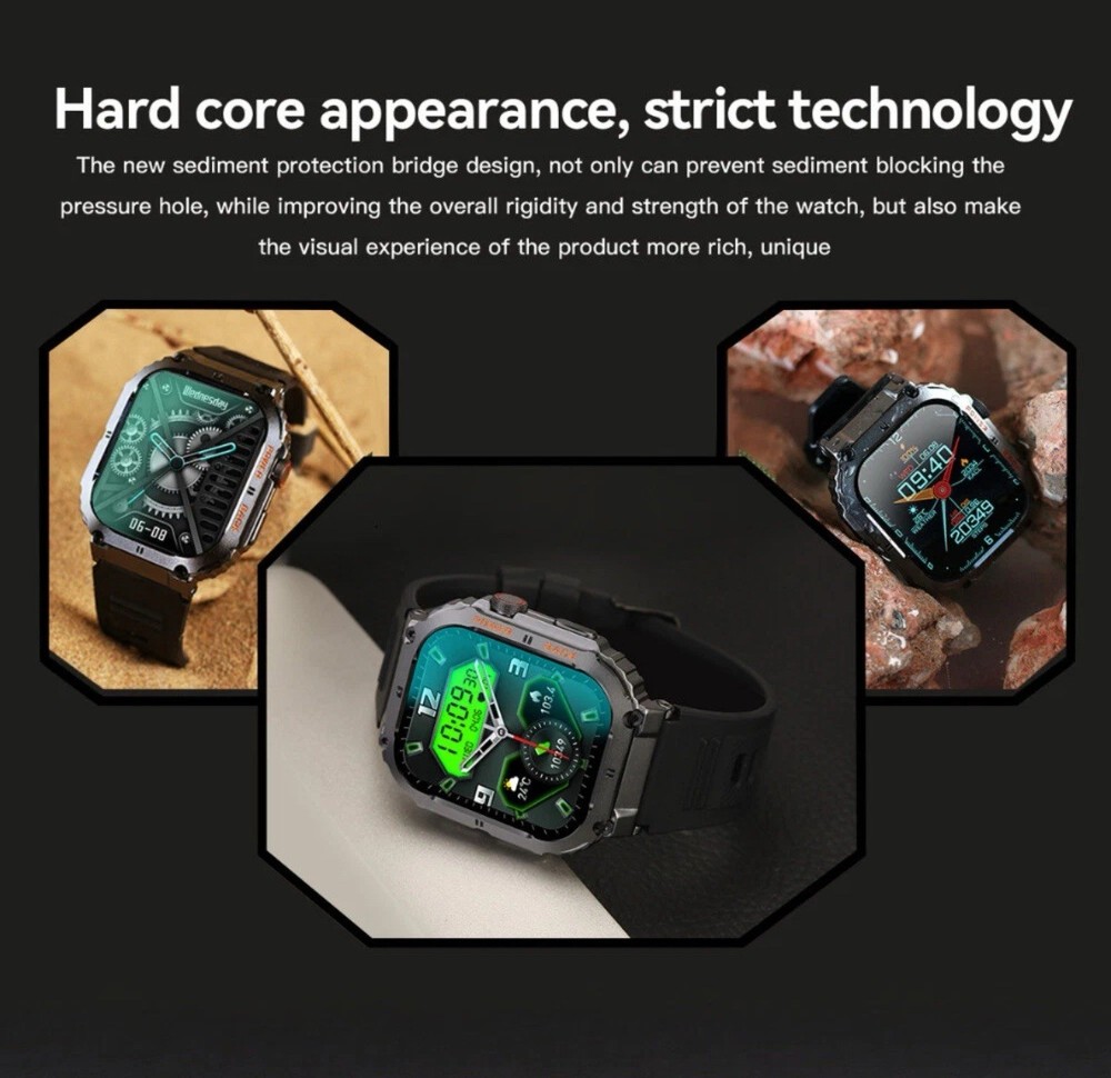 Fitness Smartwatch Call Text Waterproof for Google Pixel 7 Pro Android Iphone