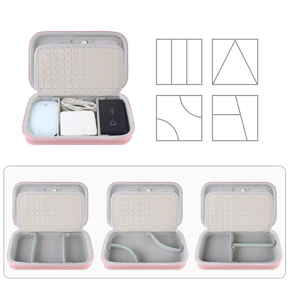 Hard Electronic Organizer Travel Case Electronics Accessories Cable Gadget Wi...