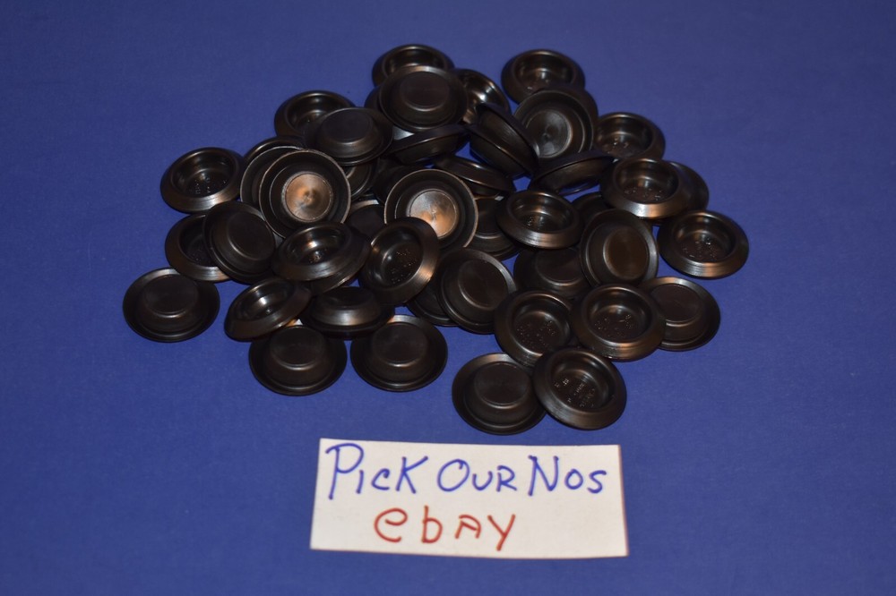 50 Plastic Plug Buttons Fits Hole Size 7/8" Universal Application