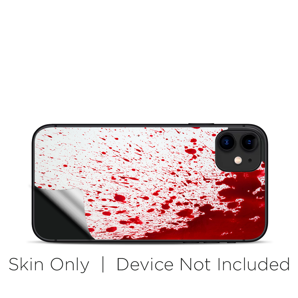 Skins Decal Wrap for Apple iPhone 11 - Blood Splatter Dexter