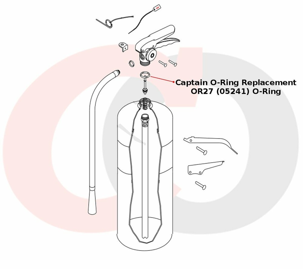 Replacement Amerex OR27 O-Rings (10 Pack) [OR-27, 5241, 320680, 200074, 20745]