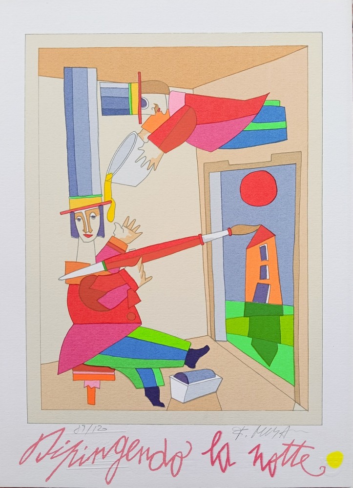 Francesco Musante - Original Numbered And Signed Screenprint