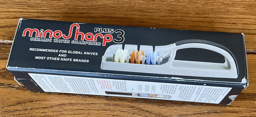 JAPAN Mino Sharp Plus 3 Ceramic Stone Water Sharpener No.550