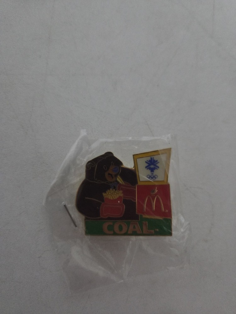 McDonalds Monopoly Vintage Olympics Lapel Pin