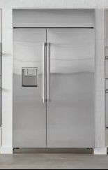 Monogram ZISS480DN 48" Counter Depth Built-In Side by Side Smart Refrigerator