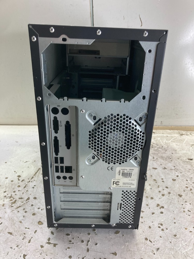 Retro Black mATX Sleeper Case