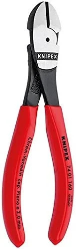 KNIPEX - 74 01 160 - 6 1/4"High Leverage Diagonal Cutters