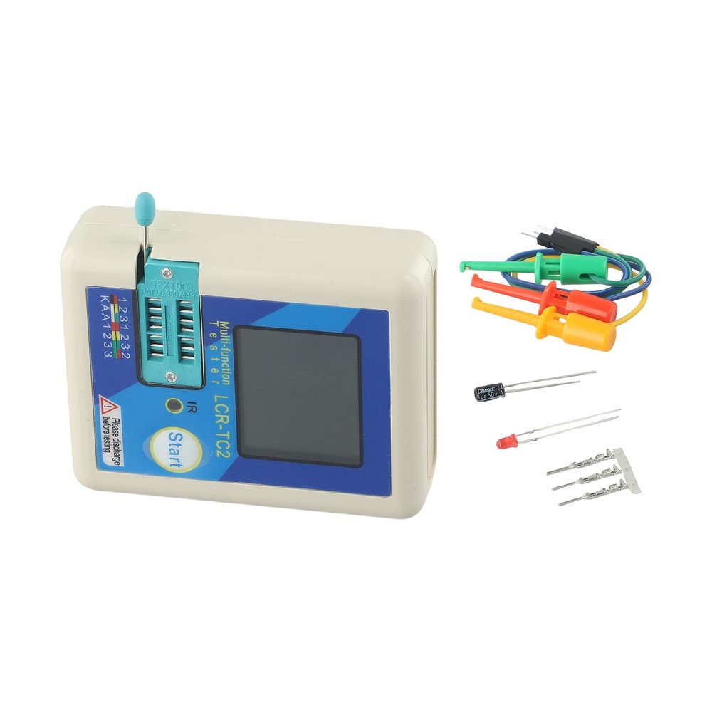 LCR-TC2 Transistor Tester Multimeter For Diode Triode MOS/PNP/NPN Transistor