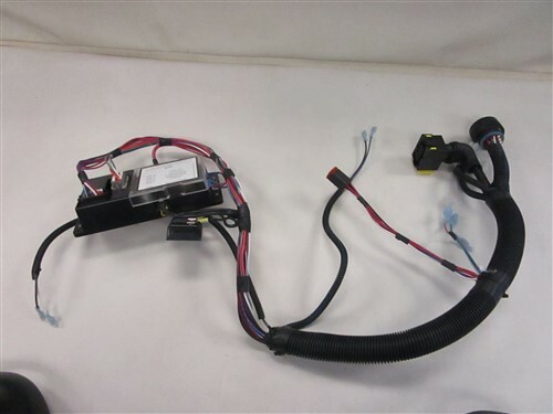 TRACKER NITRO Z21 DASH PANEL W/ TOUCHPAD SWITCH PANEL & FUSE BLOCK BLACK BOAT