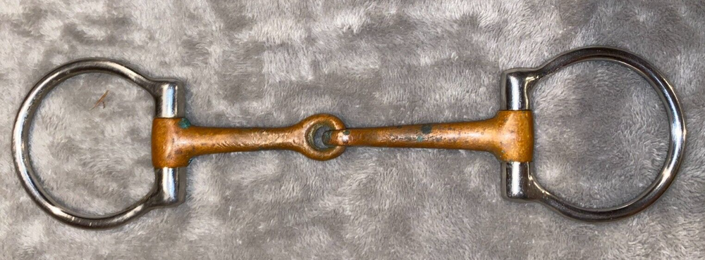 5'' OFFSET DEE BIT COPPER SNAFFLE