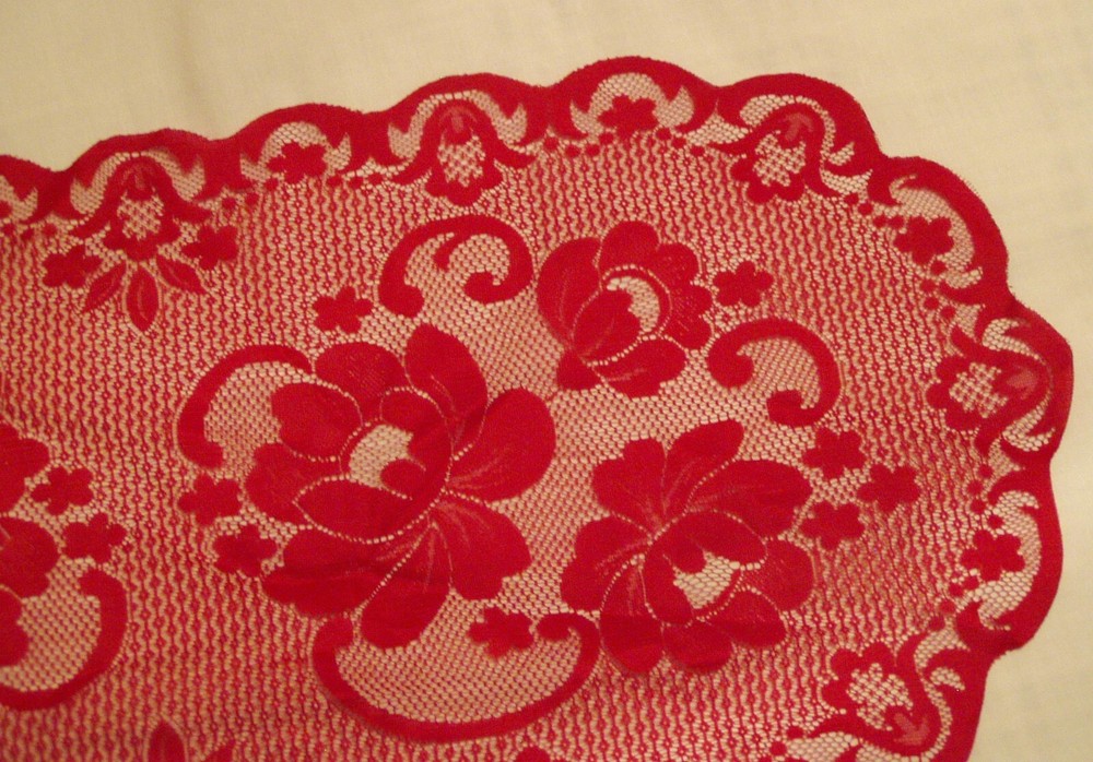 Red Table Scarf Runner