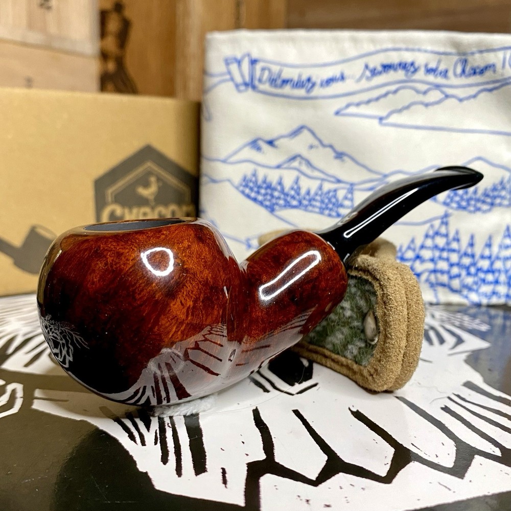 Chacom Reverse Calabash Smooth Brown 🇫🇷 NEW