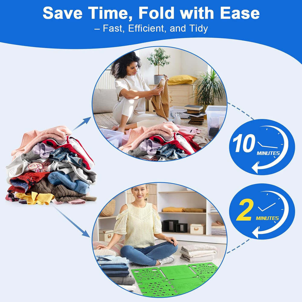 V3 Shirt Folder Board Tshirt Clothes Folder Folding Board Durable Laundry Sorter