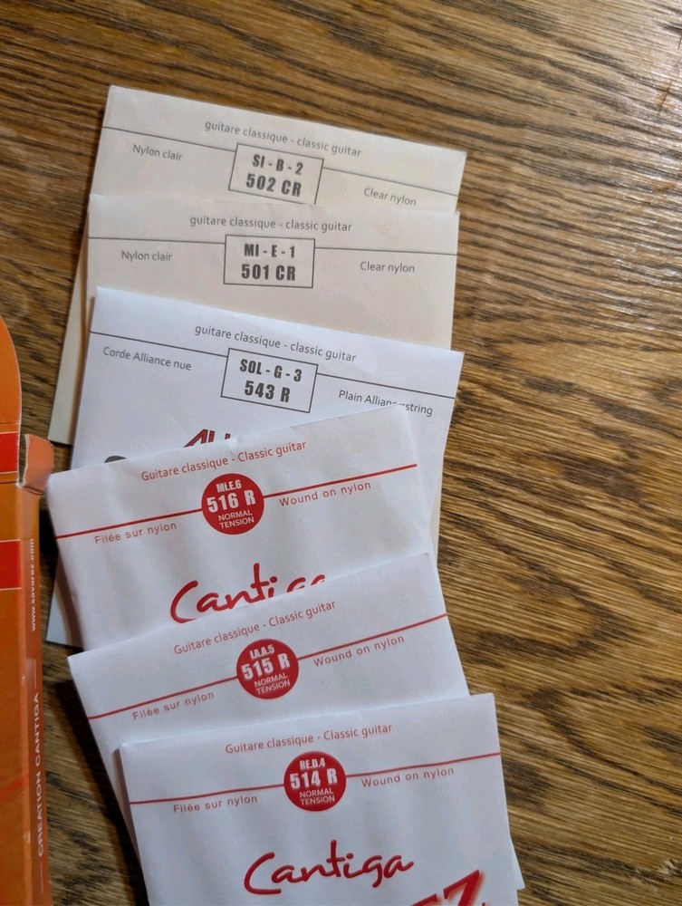 Savarez 510MR Creation Cantiga Standard Tension Classical Guitar Strings