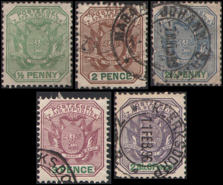 Transvaal #166//174 Used