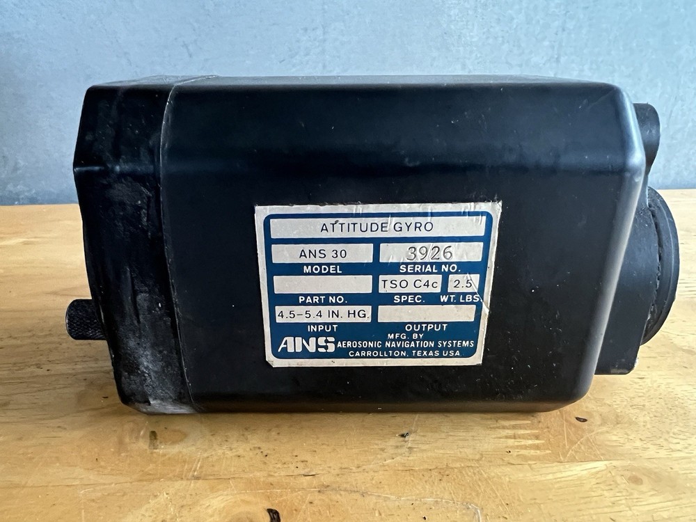 ANS 30 Attitude Gyro