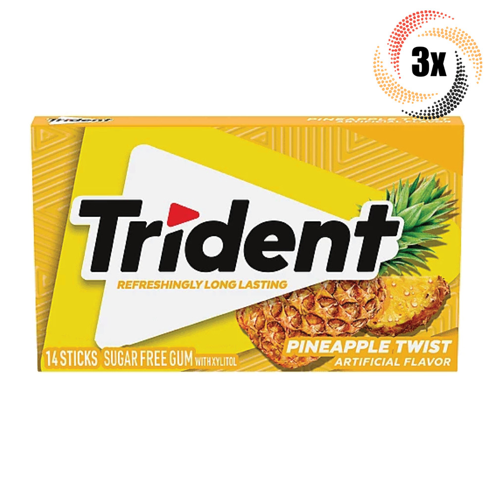 Trident Pineapple Twists