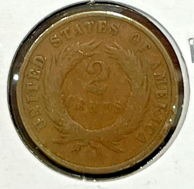 1870 Two Cent Piece