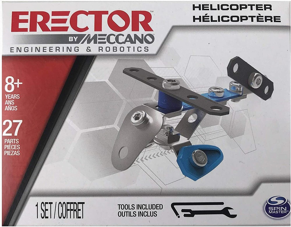 Meccano Erector Building Set of (6) - Miniatures
