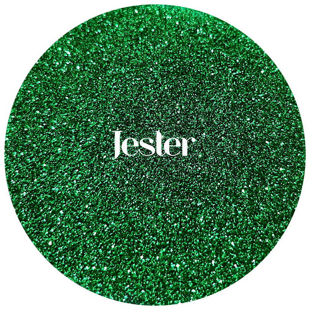 Premium Polyester Glitter - Green Metallic