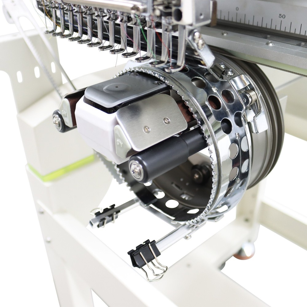 Automatic Computerized Embroidery Machine Single head 12 needles 110V-220V 300W