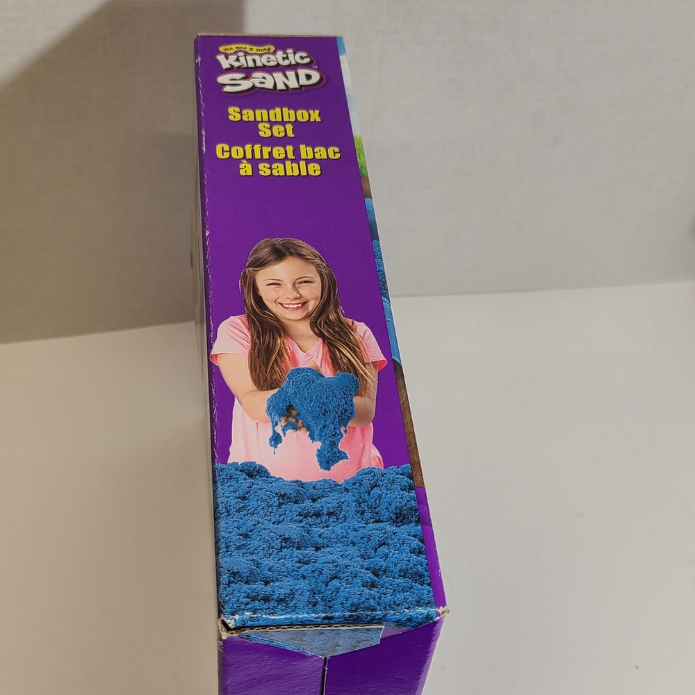 Kinetic Sand Sandbox Set 1lb New Unopened