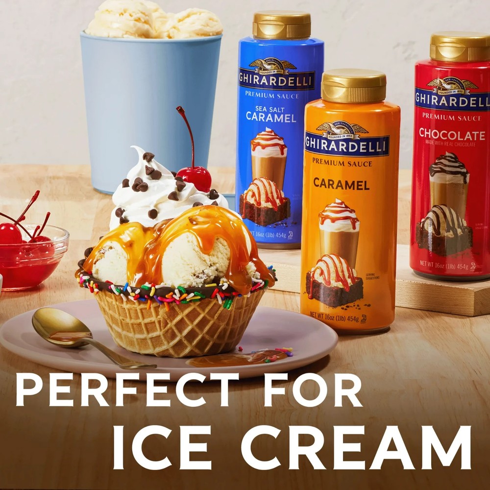 GHIRARDELLI Premium caramel sauce 16 Oz......