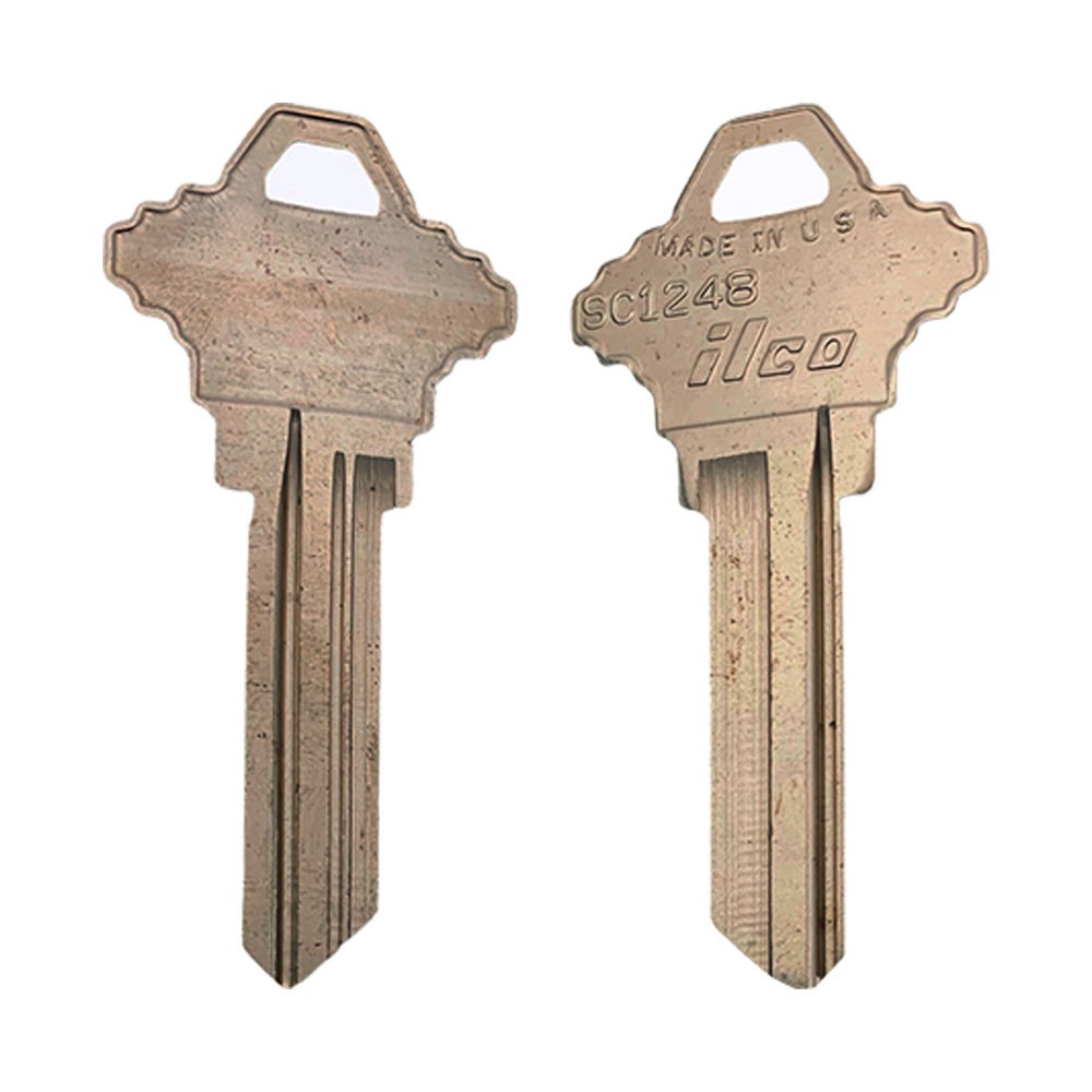 SC1248 Key Blank 6-PIN Brass