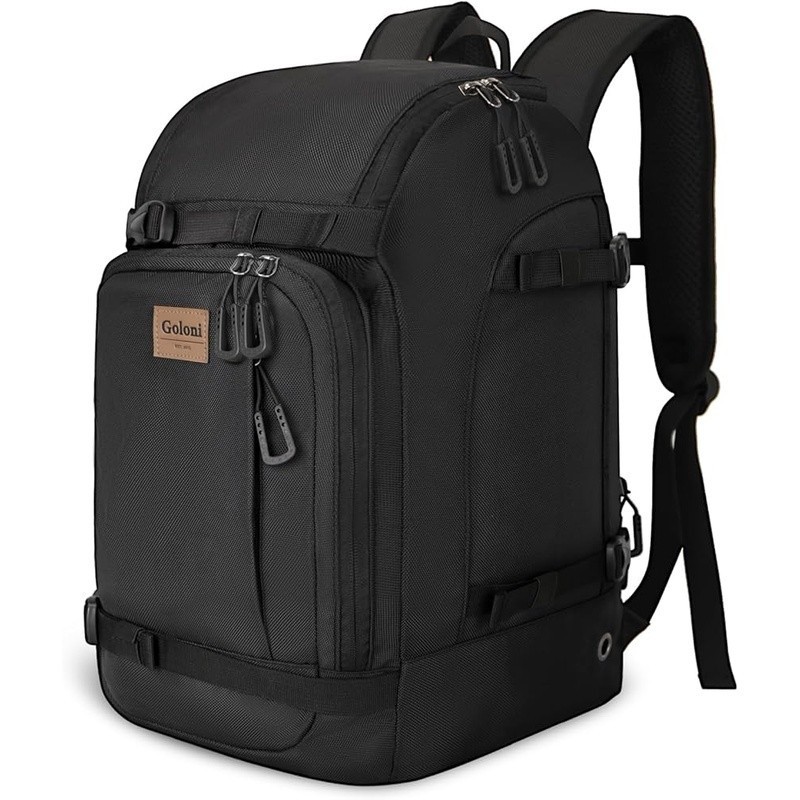 Spacious Ski Backpack W/ Boot Compartment Waterproof Design Adjustable Straps US