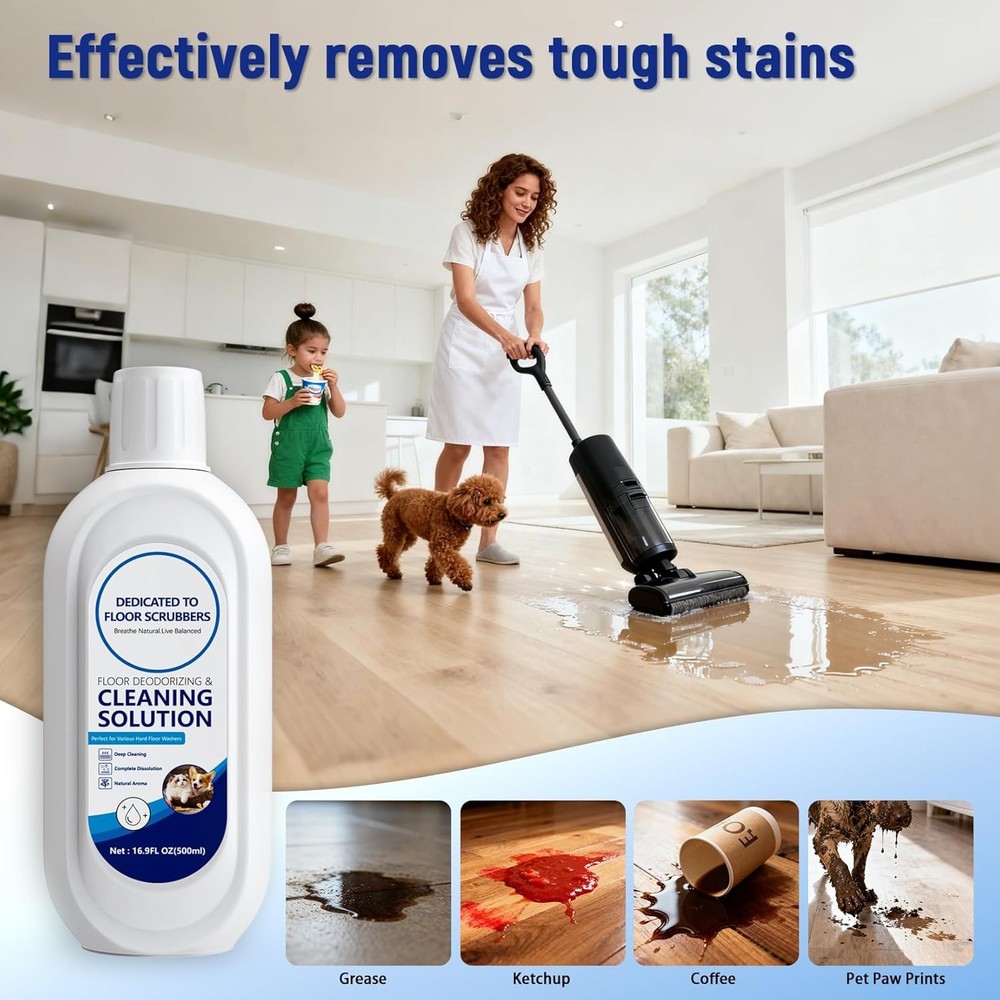 Multi-Surface Floor Cleaning Solution Compatible with Tineco iFLOOR 2/3/5 & FLOO