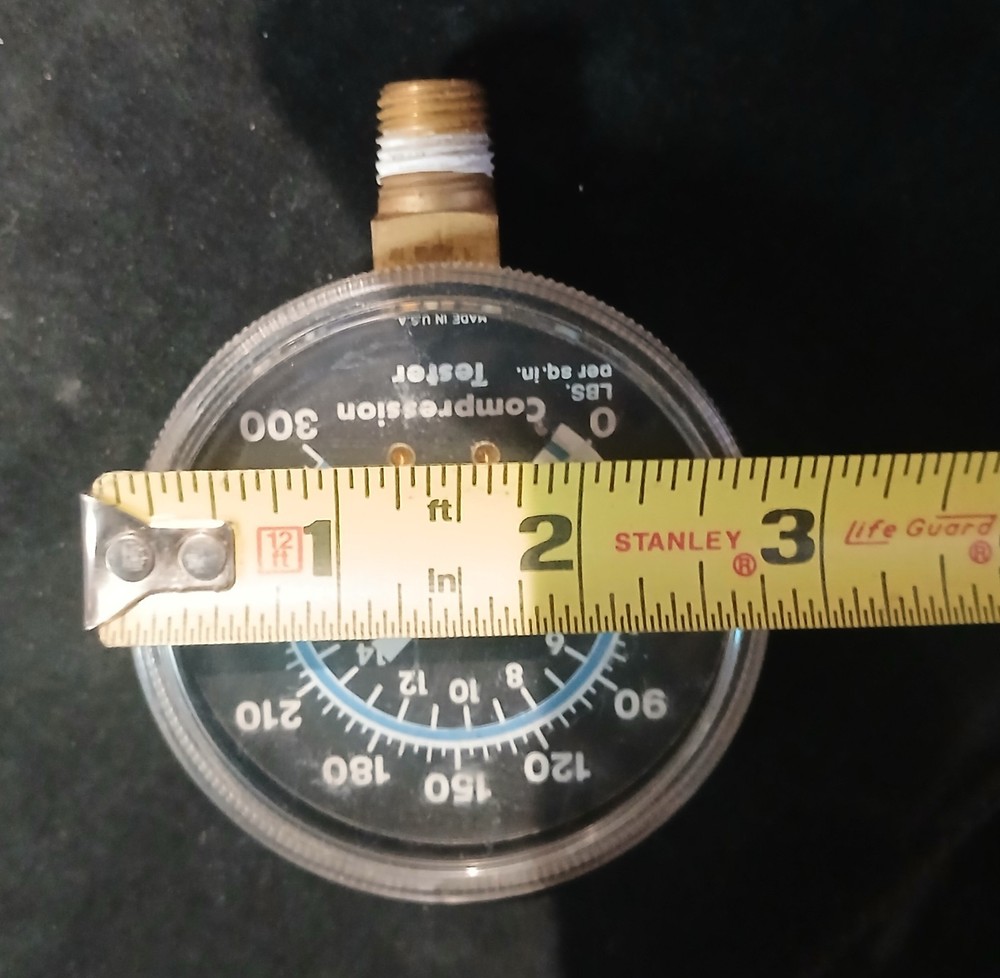 Universal Compression Tester,0-300.Actron Model A-6