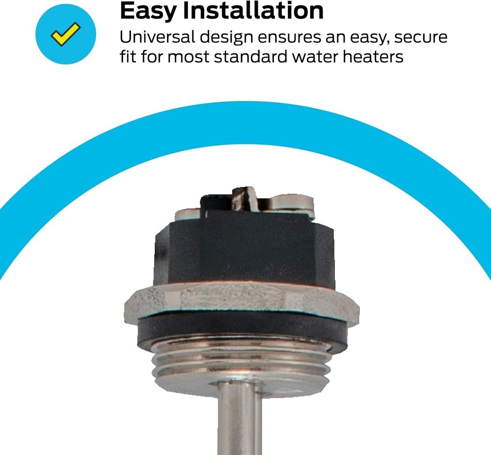 Efficient High Watt Density Water Heater Element - 5500W, Fits Standard Heaters