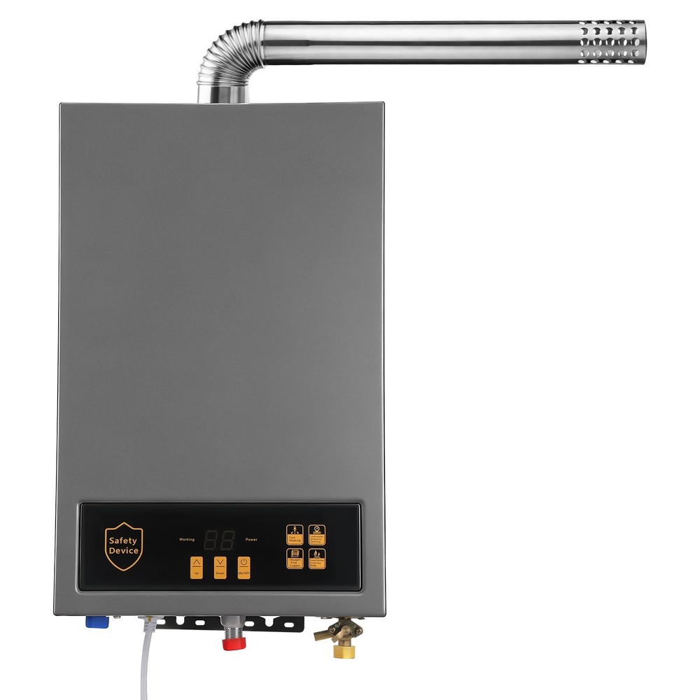 24KW Tankless LPG Hot Water Heater 35°C-65°C G1/2" with Smart Digital Display