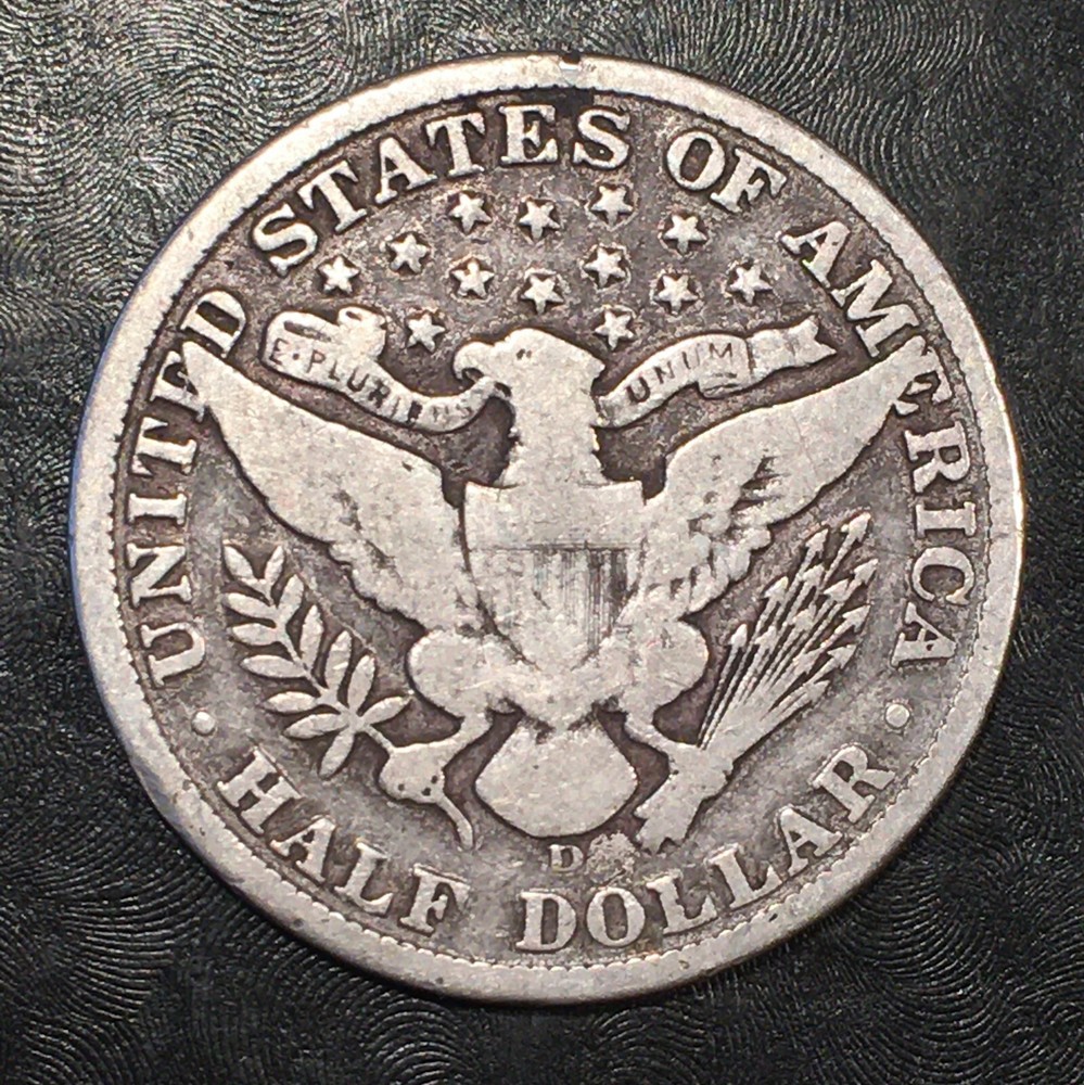 1908-D Barber Half - High Quality Scans #i317