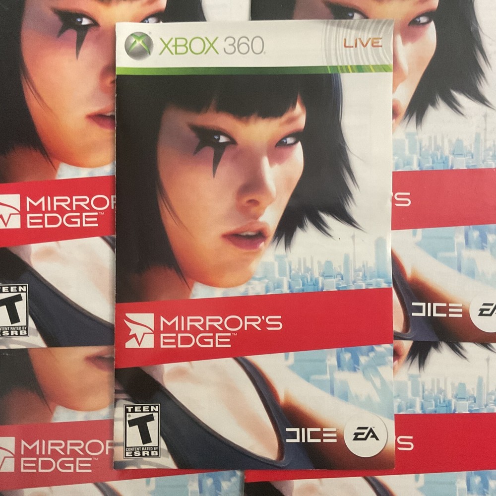 Mirror's Edge Microsoft Xbox 360 Instruction Manual Only