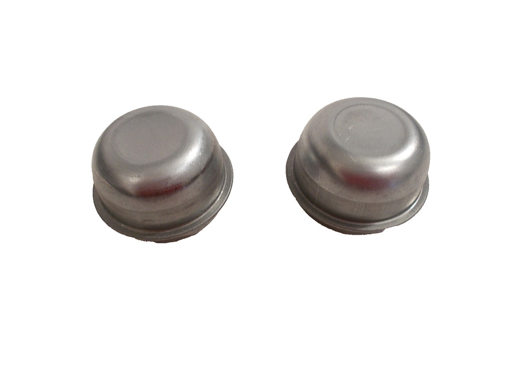 TWO - DC178 1.78" Hub Bore Plain Dust Cap Trailer Axle Brakes Boat Dico Grease